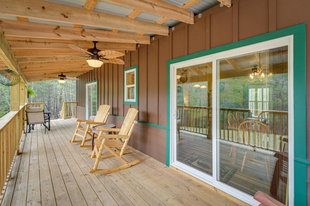 Scenic Murphy Cabin With Hot Tub, Fire Pit And Views Exterior photo